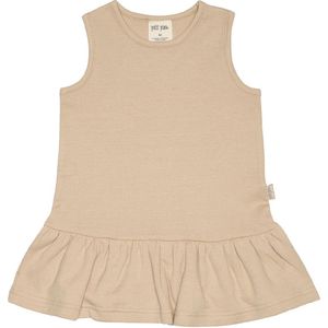 Petit Piao Jurk - Wafel - Dark Zand - Petit Piao - 5 jaar (110) - Jurk