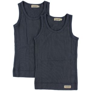 MarMar Onderhemden - 2-pack - Navy - MarMar - 10 jaar (140) - Onderhemd