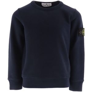 Stone Island Sweatshirt - Navy - Stone Island - 8 jaar (128) - Sweatshirt