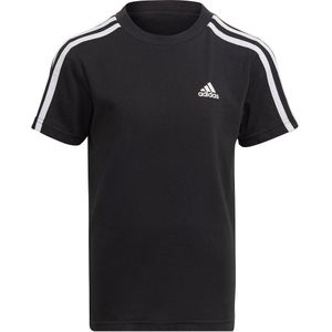 adidas Performance T-Shirt - LK 3S CO Tee - Zwart/Wit - adidas Performance - 4 jaar (104) - T-Shirts