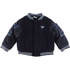 Emporio Armani Jas - Wol - Navy m. Lichtblauw - Emporio Armani - 12 mnd - Zomerjas
