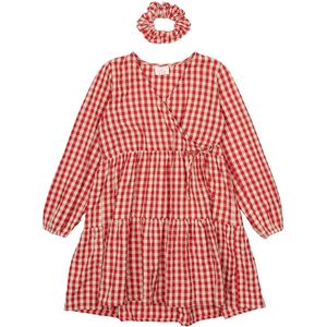 The New Jurk - TnNally - Poppy Rood vinkje - The New - 9-10 jaar (134-140) - Jurk