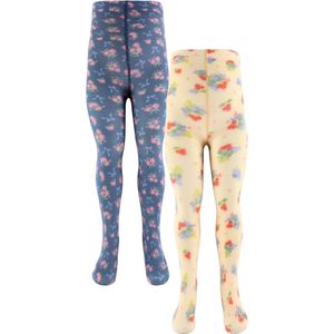 Konges Sløjd Panty's - Nylon - 2-pack - Verona Blues - Konges Sløjd - 68/74 - Panty's