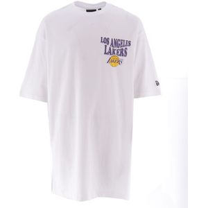 New Era T-Shirt - Lakers - Wit - New Era - M - Medium - T-Shirts
