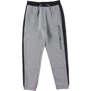 Emporio Armani Broek - Grijs Gevlekt/Navy - Emporio Armani - 12 jaar (152) - Broeken - Katoen