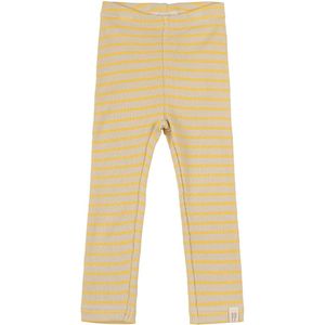 Petit Piao Leggings - Rib - Modaal - Yellow Zon/Dark Off White - Petit Piao - 56 - Leggings