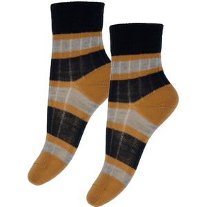 FUB Sokken - Wol - Rib - 2-pack - Dark Navy - FUB - 19/21 - Sokken