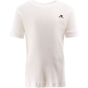Champion Fashion T-Shirt - Rib - Wit - Champion - 18-20 jaar - T-Shirts