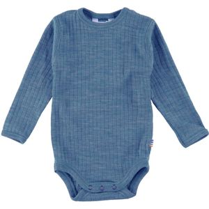 Joha Romper L/æ - Wol - Denim Blauw - Joha - 60 - Romper L/S