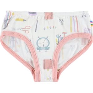 Joha Slips - Viscose/Bamboe - Off White m. Print - Joha - 90 - Slips