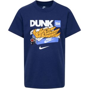 Nike T-Shirt - Dunk Em' Tenders - Midnight Navy - Nike - 3 jaar (98) - T-Shirts