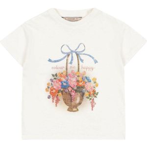 Konges Sløjd T-Shirt - Era - Off White/Basketbal - Konges Sløjd - 74 - T-Shirts