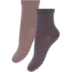 Sokken - 2-pack - Merinowolmix - Antislip functie bij de zool