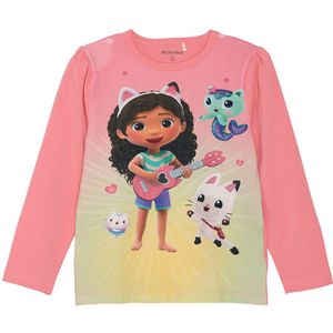 Minymo Blouse - Gabby's Dollhouse - Strawberry Pink - Minymo - 4 jaar (104) - Shirts