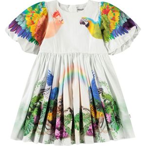 Molo Jurk - Meisje - In The Jungle - Molo - 9-10 jaar (134-140) - Jurk