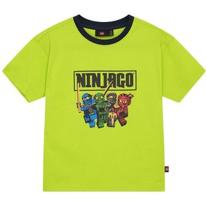 LEGO® Wear Ninjago T-Shirt - LwTaffy - Groen - LEGO® Wear - 4 jaar (104) - T-Shirts