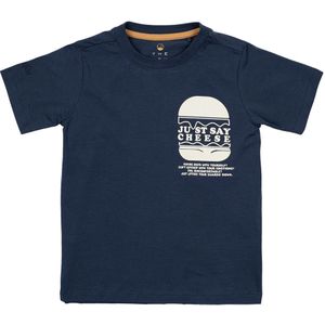 The New T-Shirt - TnNeely - Mood Indigo m. Burger - The New - 5-6 jaar (110-116) - T-Shirts