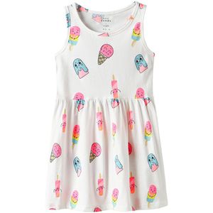 Name It Jurk - NmfVineo - Bright White/Ice - Name It - 3 jaar (98) - Jurk