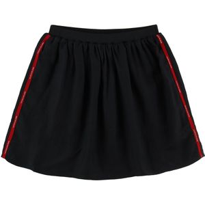 Calvin Klein Rok - Zwart m. Rood Streep - Calvin Klein - 12 jaar (152) - Rok