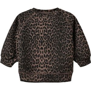 Sofie Schnoor Sweatshirt - ElisSB - Aop Leopard - Sofie Schnoor - 74 - Sweatshirt