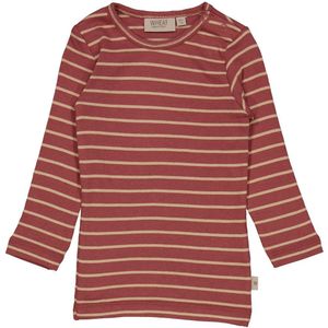 Wheat Blouse - Rib - Apple Boter Stripe - Wheat - 62 - Shirts