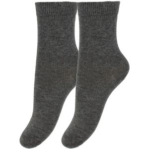 Minymo Sokken - 2-pack - Antraciet Grijs - Minymo - 15/18 - Sokken