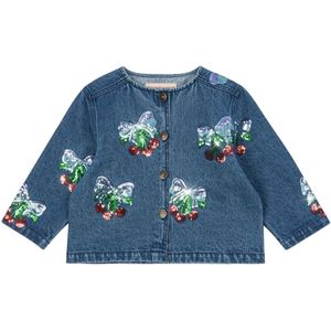 Konges Sløjd Spijkerjas - Magot - Amarena pailletten - Konges Sløjd - 7-8 jaar (122-128) - Spijkerjas