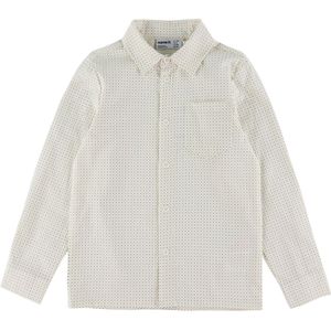 Name It Overhemd - NkmVilfred - Cloud Danser/Dot Navy Blazer - Name It - 6 jaar (116) - Overhemd