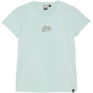 Indiaas Blue Jeans T-Shirt - Blue Glow m. Print - Indian Blue Jeans - 8 jaar (128) - T-Shirts