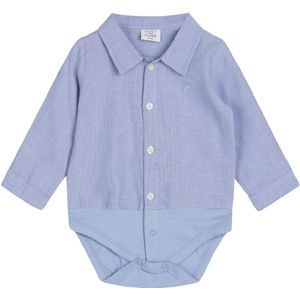 Hust and Claire Romper l/s - Birger - Blauw - Hust and Claire - 56 - Romper L/S