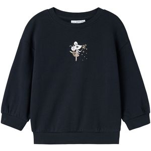 Name It Sweatshirt - NmfValona - Dark Sapphire/Balletmuis - Name It - 2 jaar (92) - Sweatshirt