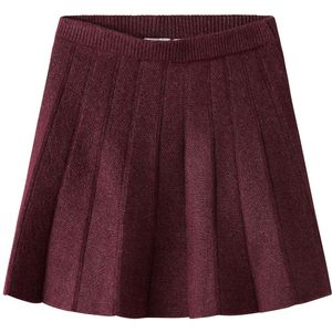 Name It Rok - Gebreid - NkfSonia - Burgundy - Name It - 8 jaar (128) - Rok