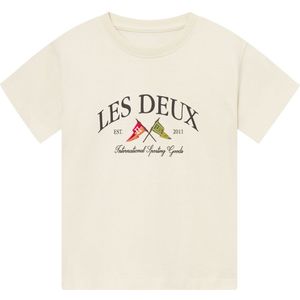 Les Deux T-Shirt - Ivy League - Ivory - Les Deux - 122/128 - T-Shirts