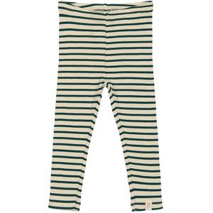 Petit Piao Leggings - Rib - Modaal - Dark Sea/Off White - Petit Piao - 56 - Leggings