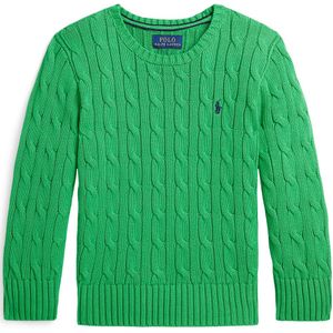 Polo Ralph Lauren Blouse - Gebreid - Helmstok Green - Polo Ralph Lauren - 8 jaar (128) - Blouse