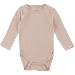 Sofie Schnoor Romper l/s - Rib - DicteSB - Light Rose - Sofie Schnoor - 56 - Romper L/S