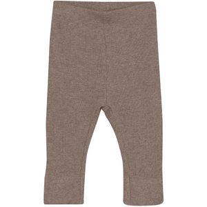 Fixoni Leggings - Rib - Koffie Kwarts Melange - Fixoni - 56 - Leggings