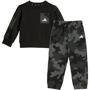 adidas Performance Sweatset - INF Camo FL - Zwart/Wit - adidas Performance - 74 - Joggingpakken