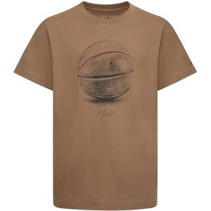 Jordan T-Shirt - Archeo Brown m. Print - Jordan - 12-13 jaar (152-158) - T-Shirts