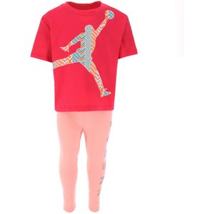 Jordan T-Shirt/Leggings - Meisjes Bff - Gebleekt Coral - Jordan - 4-5 jaar (104-110) - T-Shirt