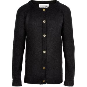 The New Cardigan - Zwart m. Glitter - The New - 15-16 jaar (170-176) - Cardigan