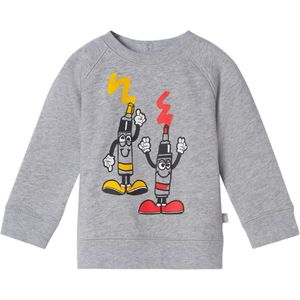 Stella McCartney Kids Sweatshirt - Schilderen Buizen - Grijs Gev - Stella McCartney Kids - 62 - Sweatshirt