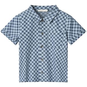 Fliink Overhemd - Hurlum - Kleine Jongen Blue - Fliink - 110 - Hemd S/S