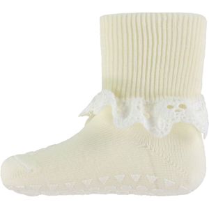 GoBabyGo Sokken - Anti-Slip - Wol - Snow White m. Kant - GoBabyGo - 17/19 - Sokken