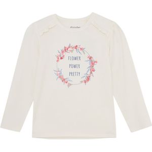 Minymo Blouse - Marshmallow White - Minymo - 4 jaar (104) - Shirts