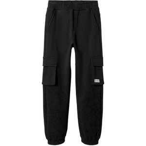 Name It Joggingbroek - NkmPsavase - Zwart - Name It - 8 jaar (128) - Joggingbroek