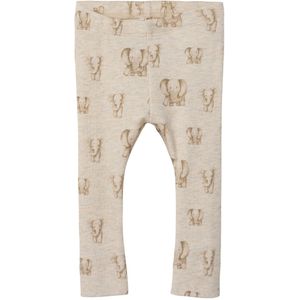 Name It Leggings - Rib - NbnDam - Peyote Melange - Name It - 50 - Leggings