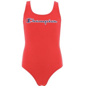 Champion Fashion Zwempak - Rood - Champion - 16-18 jaar (176-188) - Badmode