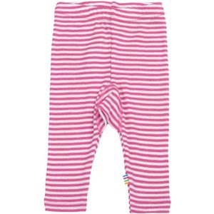 Joha Leggings - Rib - Wol/Zijde - Off White/Roze - Joha - 50 - Leggings - Wol