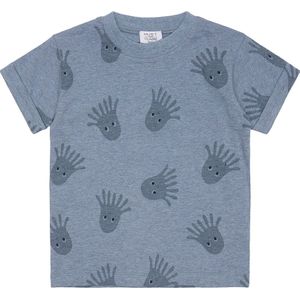 Hust and Claire - Anton - T-shirt - Sky Melange